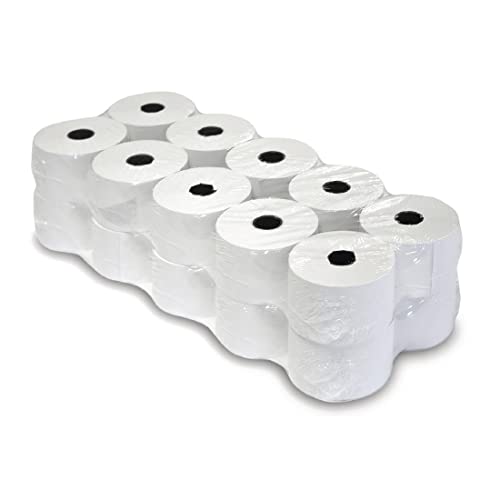 PDQ Thermal Credit card Rolls 57 x 30mm (20 rolls), Clear - Image 2