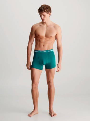 Image of Calvin Klein CK-001 Men's Trunks Underwear Low Rise Trunks 3 Pack Set