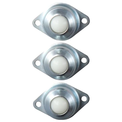 HOBBYIN 6Pcs Roller Ball Transfer Bearing,0.55inch Nylon Roller Ball Transfer Bearing Casters Units,Table Conveyor Roller Ball for Transmission