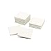 hand2mind White Streak Plates, Geology Tools, Streak Plates for Minerals, Mineral Test Kit, Rock Test, Hardness Test Kit, Science School Lab Supplies & Consumables, Scratch Plates (Pack of 10)