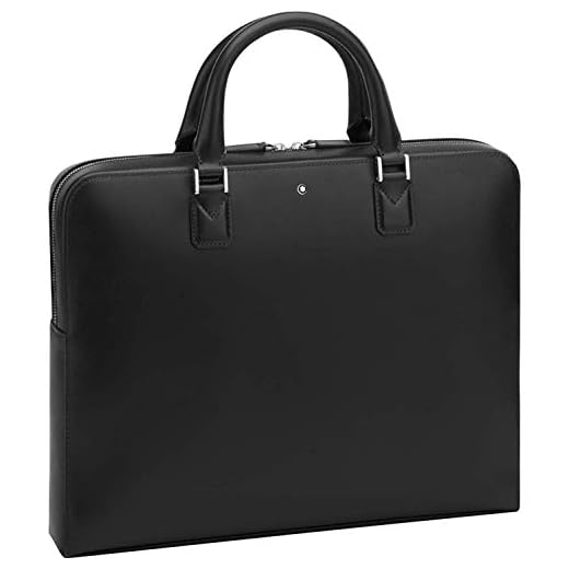 Montblanc Meisterstück Portadocumentos Ultrafino, Unisex Adulto, Negro(Negro), Única