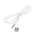 Zimrit 3.5mm Male AUX Audio Jack to USB 2.0 Male Charge Cable Adapter Cord 3 Feet, (White)