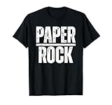 Paper Beats Rock Funny Saying Men Women Teen Kids Boys Girls T-Shirt