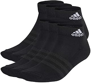 adidas Unisex Cushioned Sportswear Ankle Socks 6 Pairs Socks