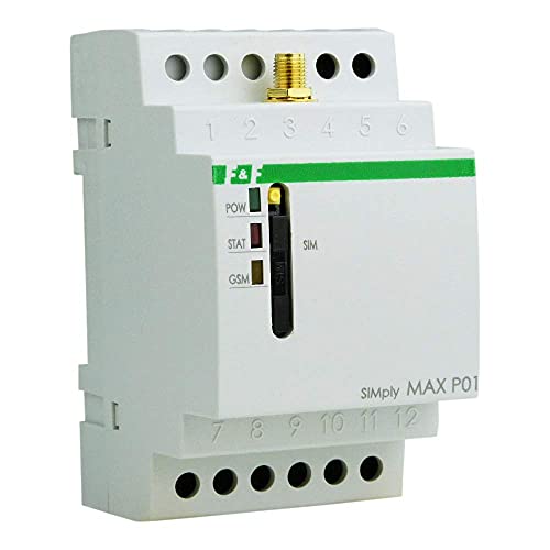 Relais de télécommande GSM Simply MAX P01 F&F à 2 entrées et 2 sorties