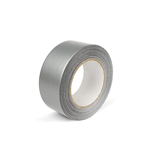 Silisto Ruban adhésif universel en tissu - 50 mm - 50 m - Résistant aux intempéries - Résistant à l'eau et à la chaleur - Pour réparer, fixer, regrouper, renforcer ou sceller - 1 pièce Cover