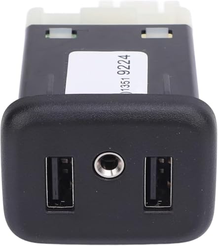 compatibleAdaptador de Interfaz Compatible con Buick Verano Envision GL68S 2017 2018 Regal Velite 5 2018 Puerto USB Conector AUX Adaptador de Entrada Auxiliar