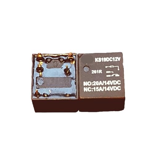 Relais électromagnétique KS19DC12V haute précision avec commutation 5 broches stable