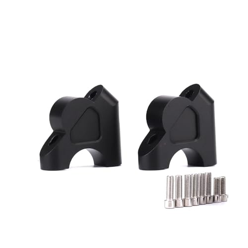 Rehausseur de guidon 32mm noir de finition supérieure pour GS1200