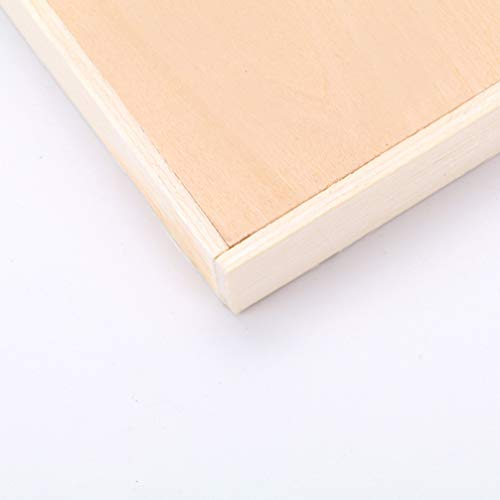 2 Unidades Quadro De Desenho Pintura Em Madeira Placa De Tela Para Pintura Placa De Pintura Resisten