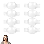 8 Pcs Eye Shield After Cataract Surgery, Clear Self Adhesive Eye Patches, Breathable Post Surgery Eye Protection with Small Holes, Comfortable Eye Shield After Surgery for Recovery Men Women