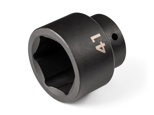 Image of TEKTON 1 /2 Inch Drive x 41 mm Shallow 6-Point Impact Socket | SID22141
