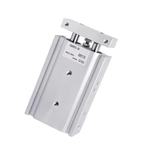 Vérin CXSM20 anti-flexion double tige guidée pour corriger l'alignement pneumatique