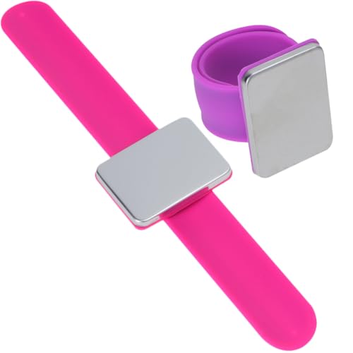 Pulsera de silicona con imán para agujas y alfileres NULYLU 7