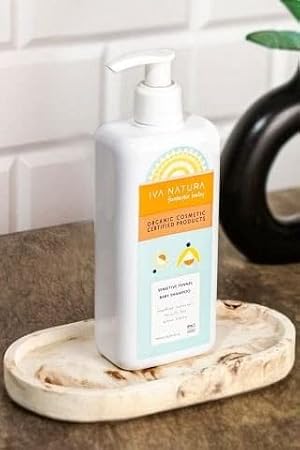 İva Natura Organik Bebek Şampuanı Aloe Vera & Rezene Özlü – Göz Yakmayan – Sülfatsız – 350 ml
