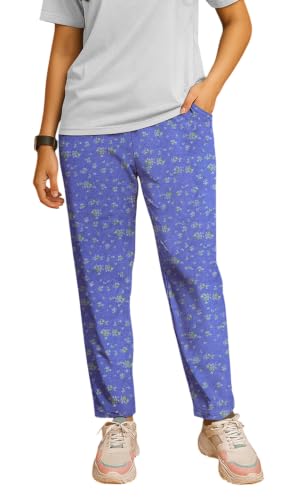 Image of TIRUPUR GUIDEFASHION Women's Cotton Printed Pyjama Black