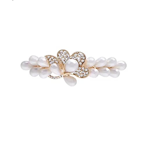 YMGSCC(NĂ) Headdress Korean Hair Clip Back Of The Horizontal Clip Clip Hair Accessories Ponytail Clip