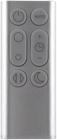 1PC Silver Electric Fan Remote Control For Dyson DP01 DP03 TP02 TP03 Air Multiplier Cooling Fan - (Color: Silver)