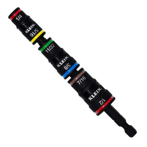 Klein 32907 7-in-1 impact flip socket set, SAE