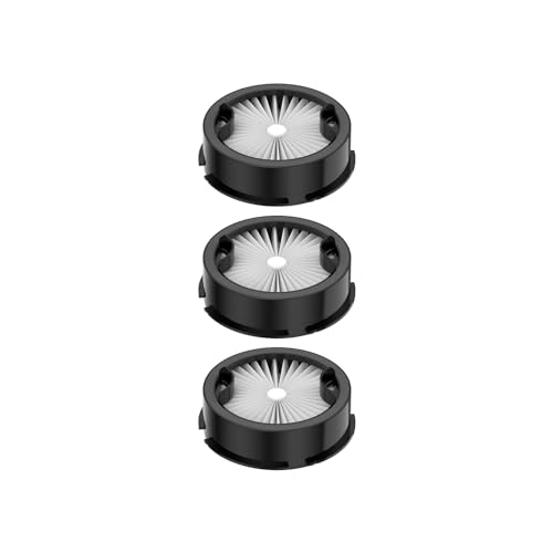 coovy HP HEPA Filter 3 Stück für SU7 Akku Staubsauger schwarz