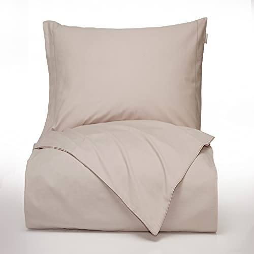 Parure de lit 180 cm en coton anti-transpiration Bianca Plain Dyed Percale - 4