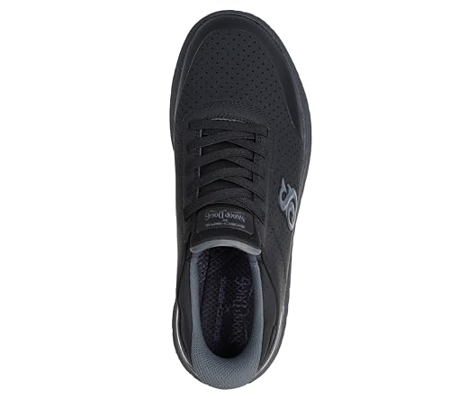 Skechers X Snoop Dogg Men's,Snoop VIBEZ - SNOOPER Comfortable,BBK,9.5 M US