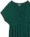 Amazon Essentials Women's Plus Size Surplice Dress (Available in Plus Size), Jade Green, 2X