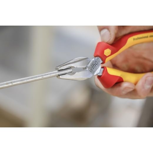 Alicates universales Wiha con DynamicJoint de corte extralargo para cables duros 4