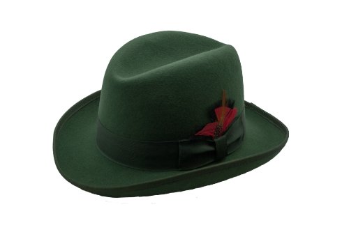 Ferrecci Premium Godfather Homburg Hat for Men