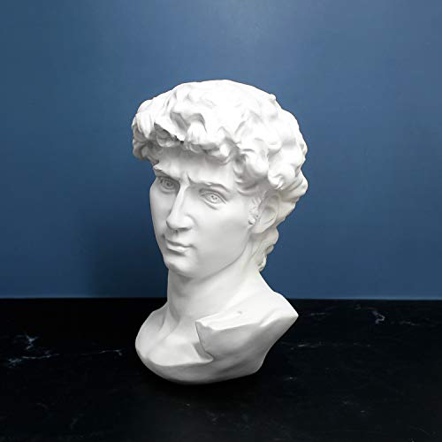 Estatua griega mini David clásico 12 pulgadas miniatura 3