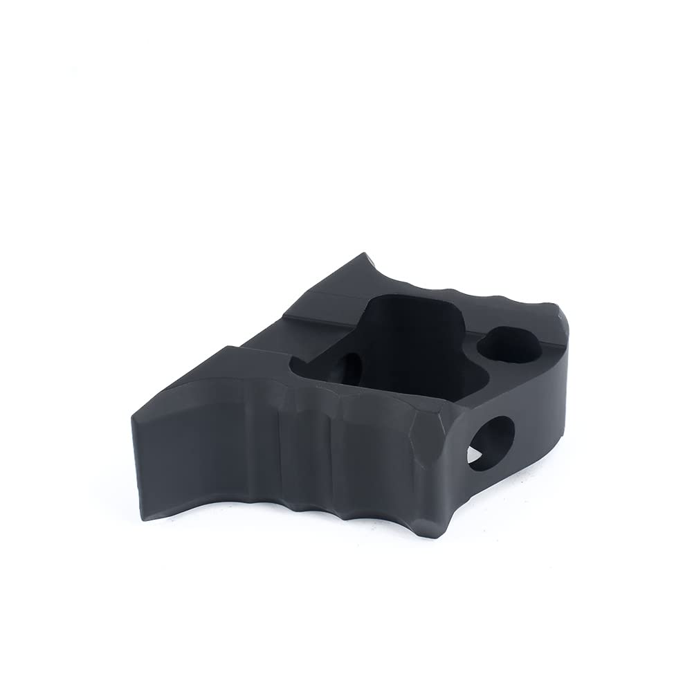 TD Halo Impugnatura Frontale Angolata Curva in Alluminio Tattico Impugnatura Frontale per il Sistema di Guida Mlok Keymod Handguard