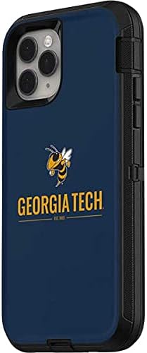 Skinit Decal Skin Compatible with OtterBox Defender iPhone 11 Pro Case - Officially Licensed College Georgia Tech Est 1885 Design