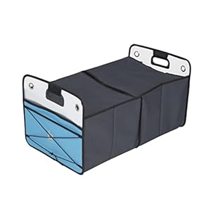Bo-Camp – Boîte de rangement – Smart large – Pliable – 60x36x31 cm, Gris