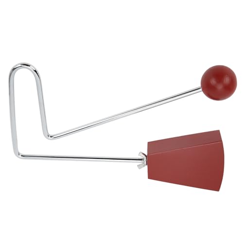 Vibraslap Hand Eye Coordination Premium Maple Glossy Edge Crisp Sound Vibraslap Percussion Instrument - Thumbnail 7