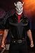 Arvilhill Men 3 Pcs Grabber Cosplay Costume Halloween Party Set Red Trim Black Shirt Mask Belt Disguise Look XXL