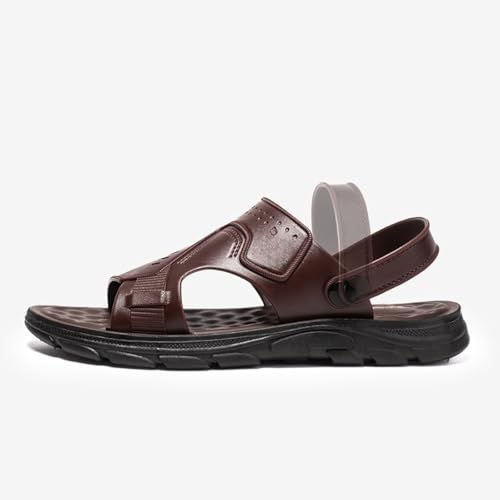 Sandalias de verano para hombre ligeras con correa de talón ajustable 4