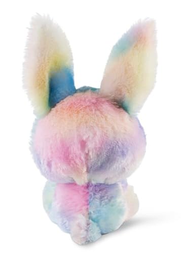 NICI Glubschis: Das Original – Rainbow Candy 15 cm – Kuscheltier Hase mit großen Augen – Flauschiges Plüschtier mit Glitzeraugen – Schmusetier für Kuscheltierliebhaber – 45561