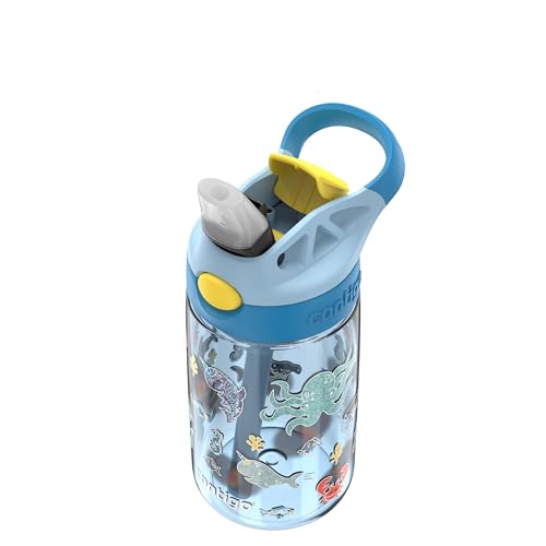 Image of Contigo Kids Water Bottle with Redesigned AUTOSPOUT Straw, 14 oz