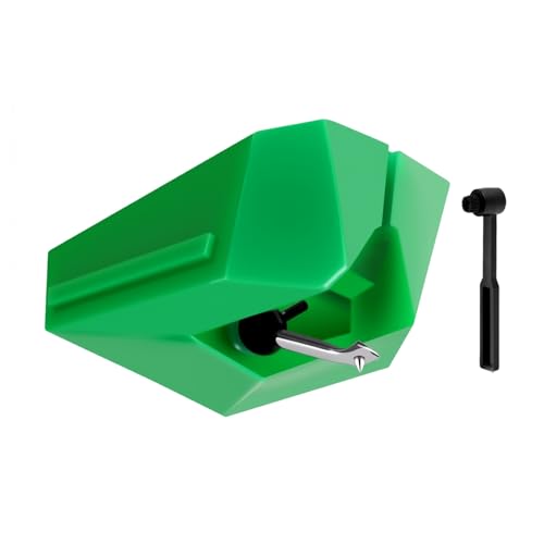 Record Player Needle Replacement for AT-VMN95E, JUKFITA Turntable Stylus Compatible with AT-LP120X...