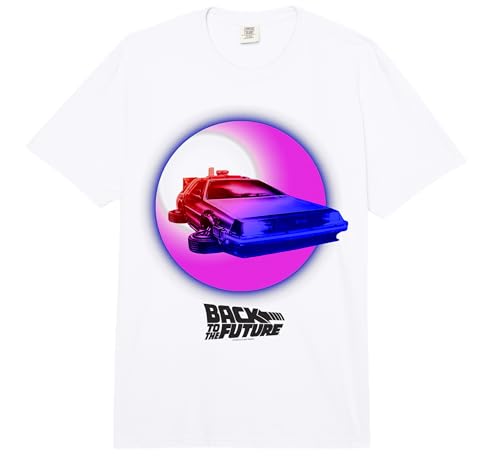 Back to The Future 35th Anniversary Delorean Portal Comfort Colors Adult Heavyweight T-Shirt