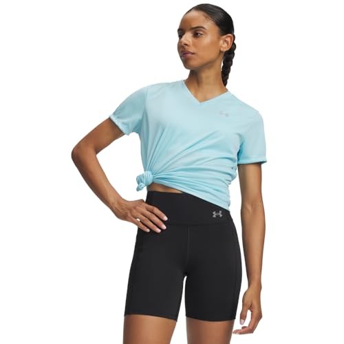 Image of Under Armour Women's Velocity Twist Short Sleeve V Neck T Shirt