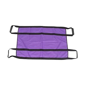 Positioneringskussen met handgrepen 42,5″x 26″ patiëntenoverdrachtslaken voor draaien, tillen en herpositioneren – herbruikbaar wasbaar overdrachtsbord Treklaken voor bedlegerige zorgverlener