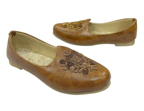 Image of Designer Punjabi Mojari Juttis for Boys, Little, Big Kid, Shoes for Boys (Toddler) Sherwani Shoes Designer Kurta Shoes, Mojaris