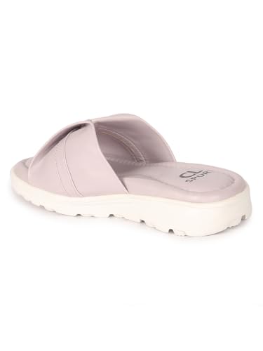 Image of Carlton London women's Comfort Slide Sandals with Bow