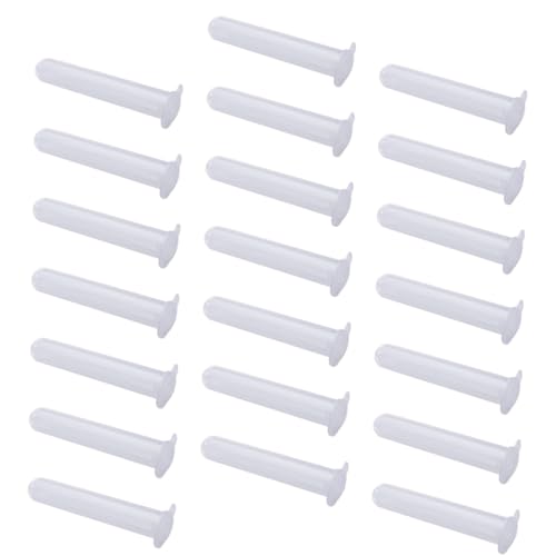 ABOOFAN 15mm Diameter Scale Storage Leakproof Plastic High Elastic Lid for Lab Use