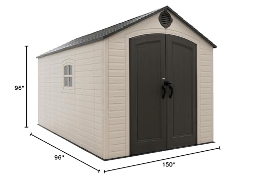 Lifetime 60395 Outdoor Storage Shed thumb #8