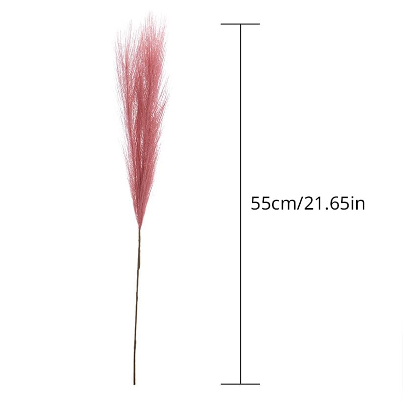Pampas Grass Grande 10pcs Flores Artificiales Decoración miniatura 7