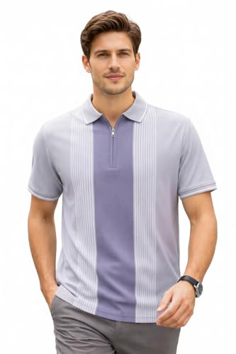Image of GODFREY Half Cotton Polo T Shirt for Man with Pocket - Regular Fit Mens Collar Tshirt