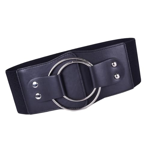 Elastic Waist Cincher for Women Girls Stylish Waistband Wide Waist Ornament for Fashionable Outfits