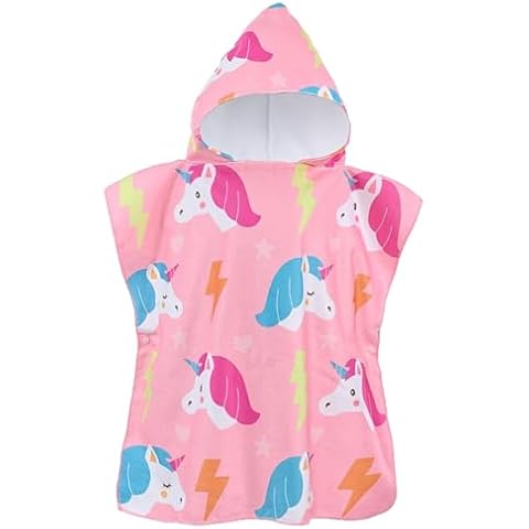 DKDDSSS Hooded Poncho Towel for Kids Cover